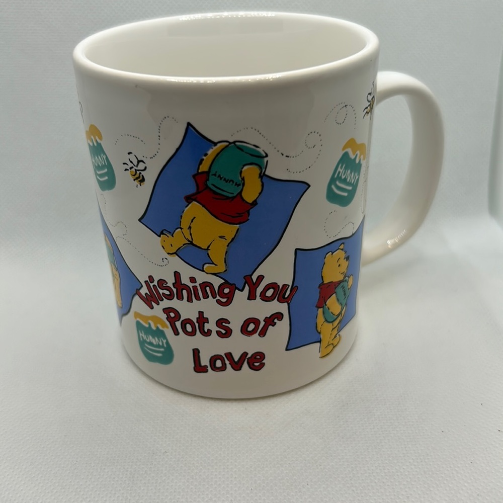 Winnie the Pooh Coffee Mug made in England used